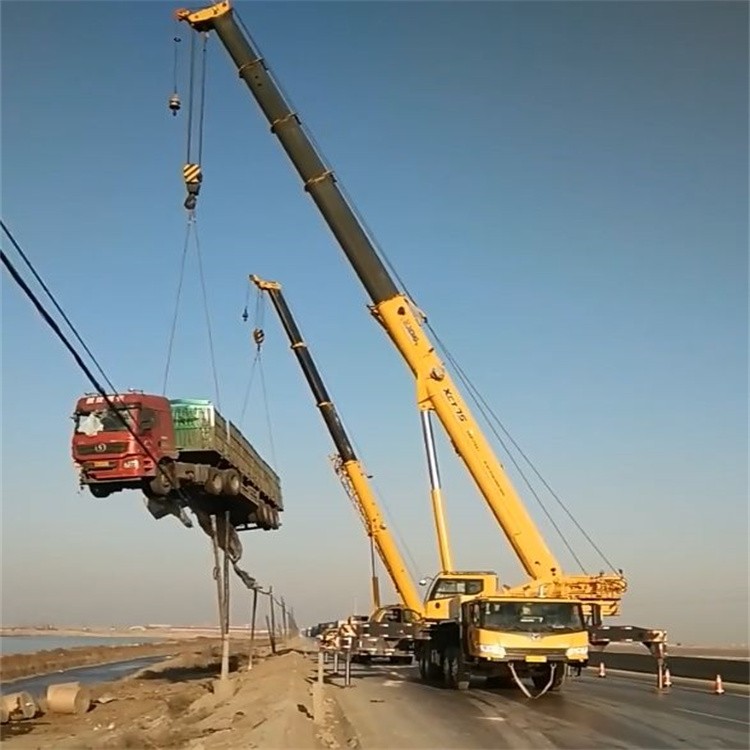 沙市吊车怎么吊货车